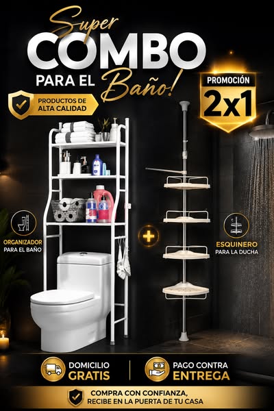 combo baño esquinero - SuperNova Shop