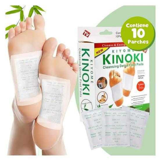 PARCHES DETOX KINOKI PARA PIES CAJA x 10 - SuperNova Shop